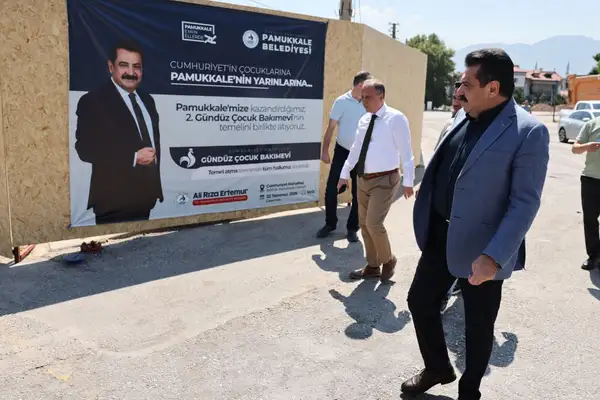 Pamukkale'de ikinci gündüz çocuk bakımevinin temeli atılacak