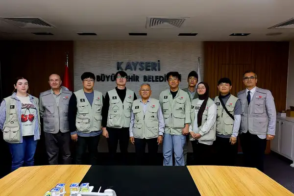 Başkan Büyükkılıç, Güney Koreli arkeologları ağırladı