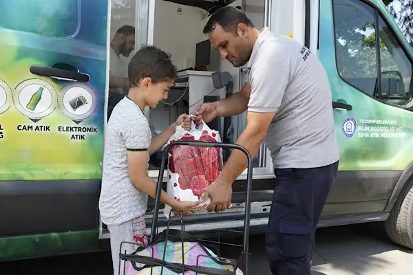 Yıldırım'da ParAtık Projesi ile  235 ton geri dönüştürülebilir atık toplandı