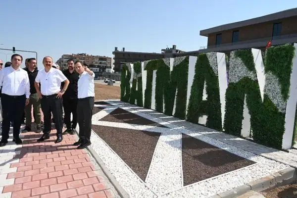 Batman’da kent girişlerine yeni şehir kimliği