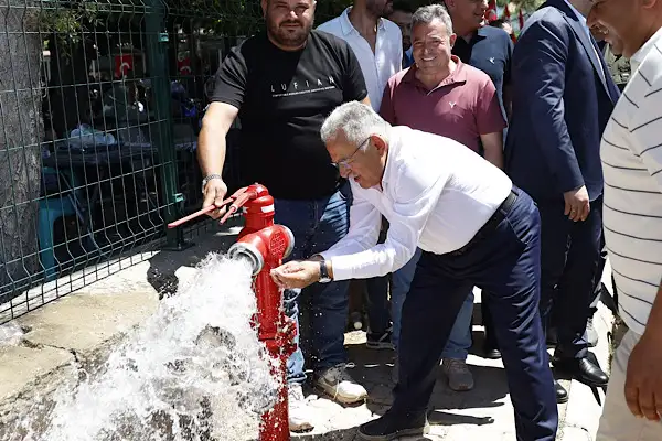 Kayseri’de Obruk Mahallesi’nin içme suyu sorunu çözüldü