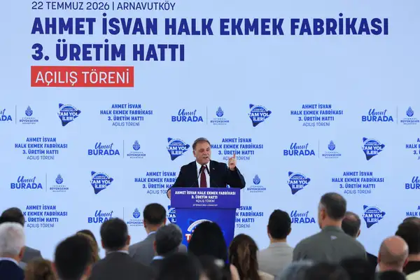 İBB, Halk Ekmek Fabrikası'nın 3'üncü üretim hattını hizmete açtı