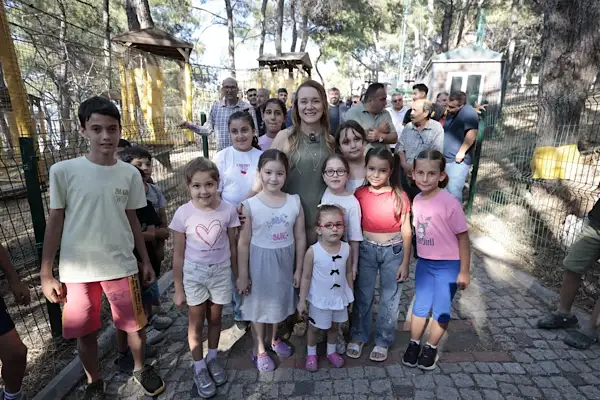 Konak'ta Macera Parkı yeni sezonda hizmete açıldı