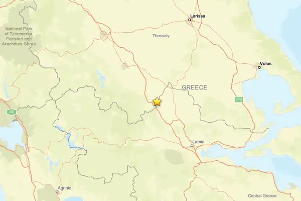 Yunanistan'da deprem