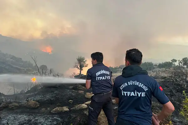  Aydın'da bir haftada 446 yangına müdahale edildi