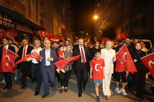 Siirt'te 15 Temmuz Demokrasi ve Milli Birlik Günü programı düzenlendi