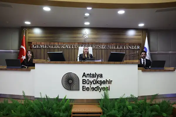 Antalya Büyükşehir Belediyesi Temmuz ayı meclis toplantısı yapıldı