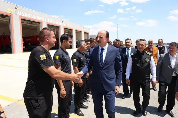 Konya'da Uluslararası Endüstriyel Yangınlara Müdahale Eğitim Merkezi hizmete alındı