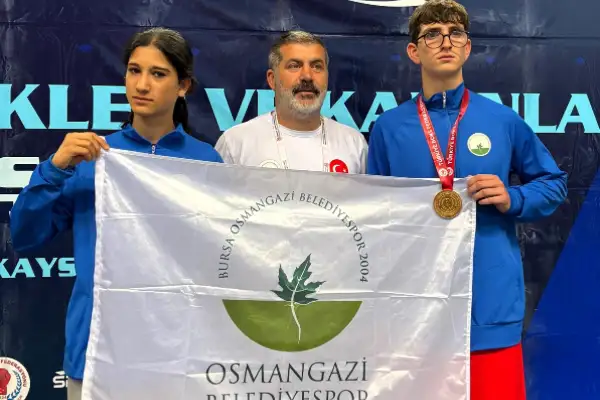 Osmangazi Belediyesporlu Muhammet Gümüş Türkiye şampiyonu oldu 