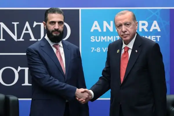 Cumhurbaşkanı Erdoğan, Suriye Cumhurbaşkanı Şara ile Görüştü