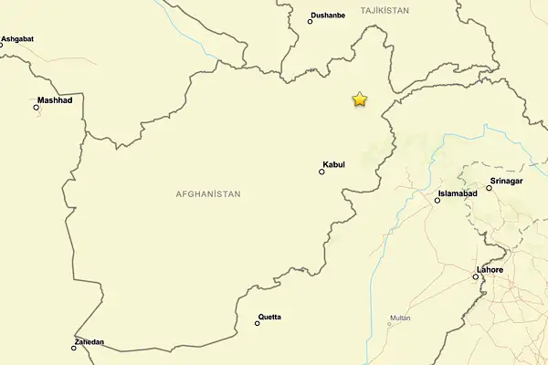 Afganistan'da deprem