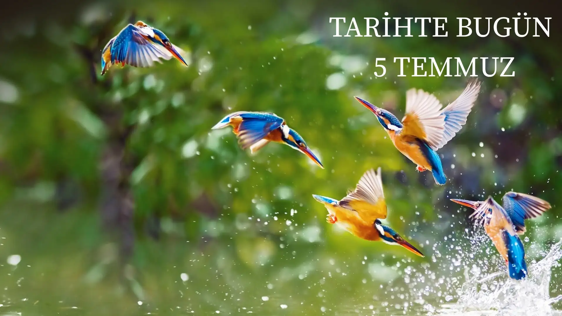 TARİHTE BUGÜN KÖŞESİ 5 TEMMUZDA TARİHTE NELER OLDU