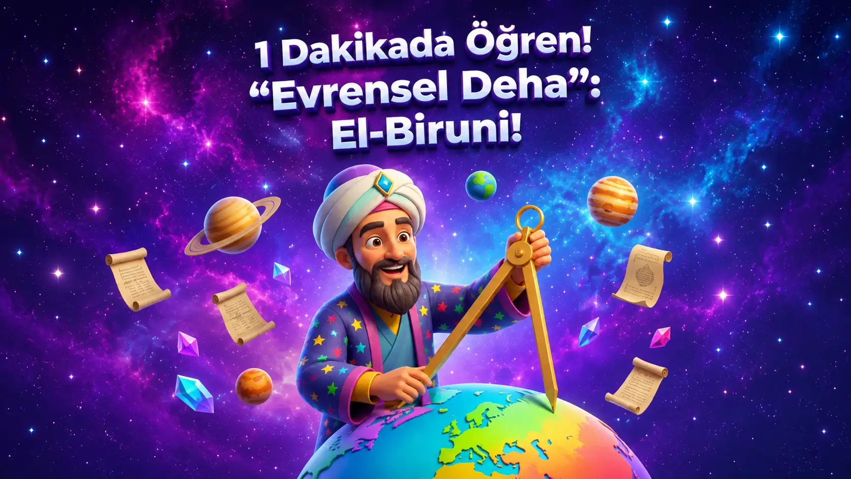 NASA teknolojisi yoktu ama o vardı!  EL BİRUNİ  