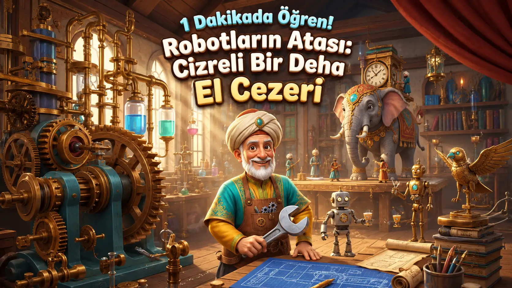 Robot teknolojisini Japonlar mı başlattı sanıyorsunuz? El Cezeri ile tanışın! 