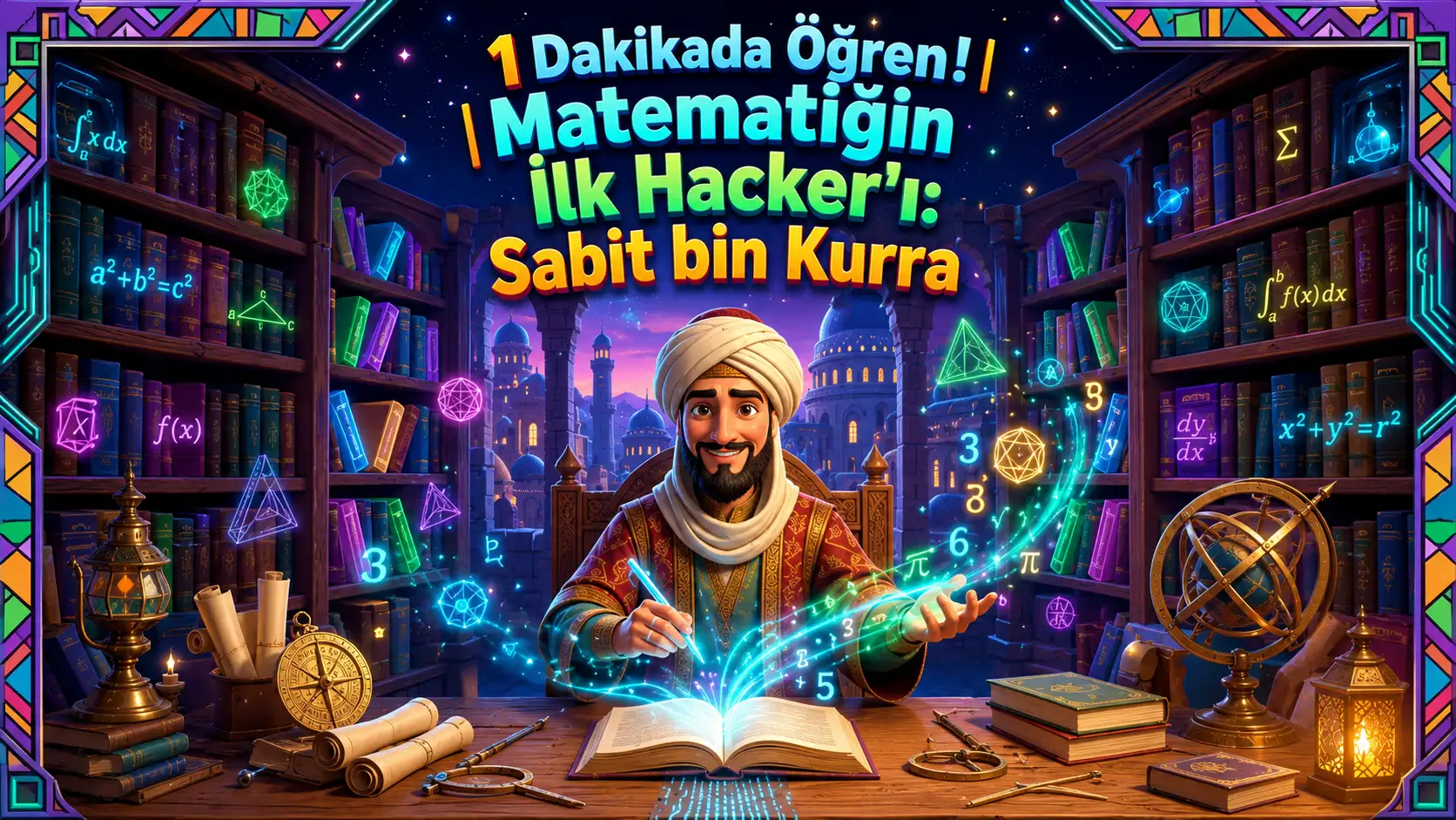 Newton’dan 800 yıl önce integralin şifresini kıran adam! Sabit bin Kurra ile tanışın ! 