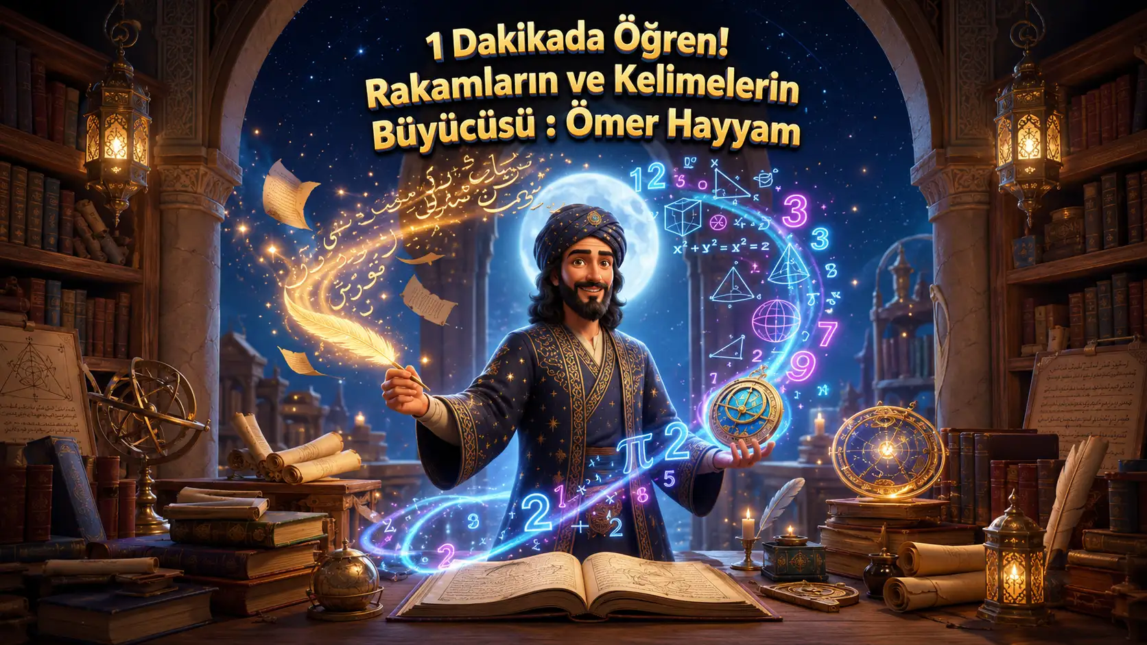 Matematiği şiirle yazan adam: Ömer Hayyam ile tanışın! 