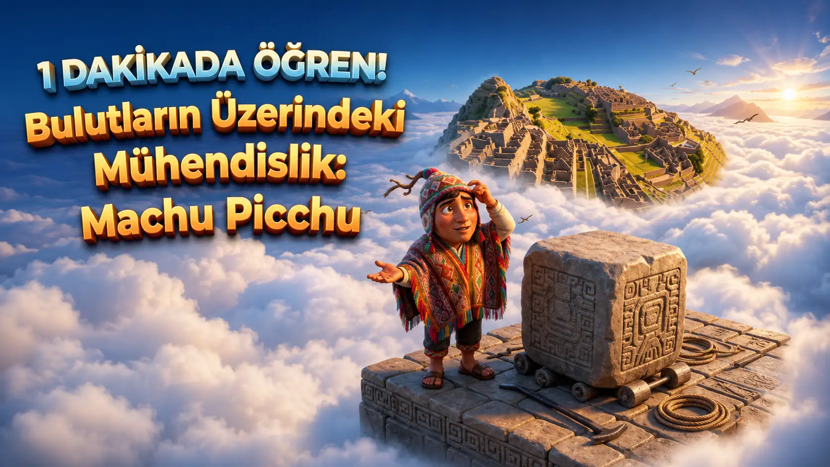 Bulutların üzerine inşa edilen şehrin %60'ının yeraltında olduğunu biliyor muydunuz? 