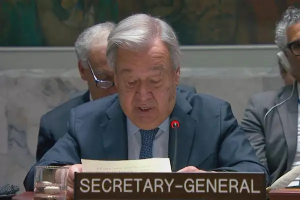 Guterres: Gençlerle eşit ortaklar olarak çalışmalıyız