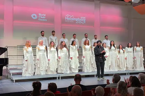 Harran Üniversitesi korosu, İsveç’te Türkiye’yi temsil etti