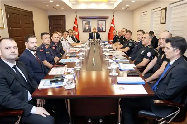 Adana’da güvenlik güçlerinin çalışmaları değerlendirildi