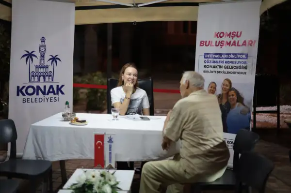 Konak’ta Komşu Buluşması Güzelyalı ve Göztepe sakinlerini bir araya getirdi