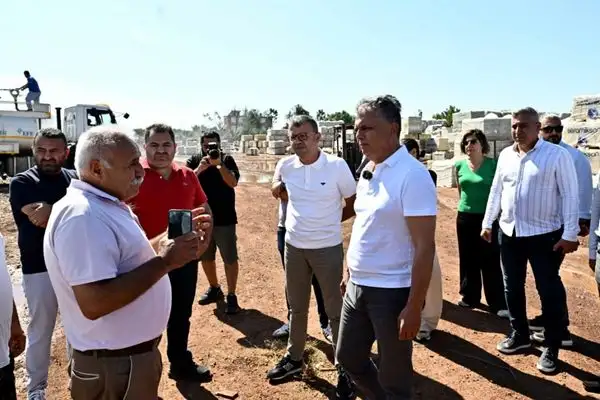 Uysal, Doğuyaka’daki yangın bölgesini inceledi