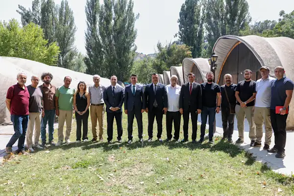 Tunceli Valisi Aygöl, basın mensuplarıyla bir araya geldi