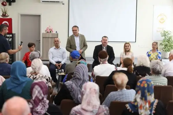 Başkan Gökçe’den huzurevinde anlamlı buluşma