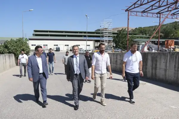 İzmit Belediyesi’nin asfalt plent tesisi projesinde çalışmalar sürüyor
