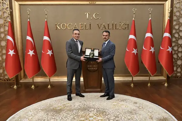 İl Jandarma Komutanı Bozkurt'tan Vali Aktaş'a veda ziyareti