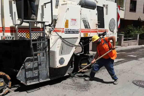 Yenimahalle'de altyapı çalışmaları sürüyor