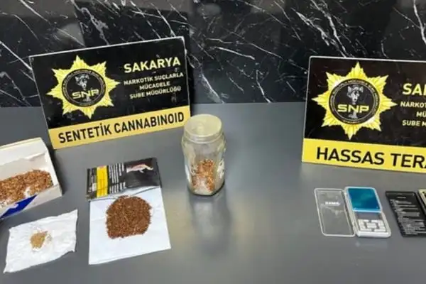 Sakarya’da uyuşturucu operasyonunda 1 şüpheli tutuklandı