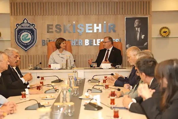 OSBÜK heyetinden Başkan Ünlüce’ye ziyaret