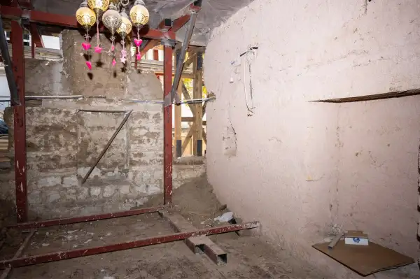 Karakaş Konağı’nda restorasyon çalışmaları sürüyor