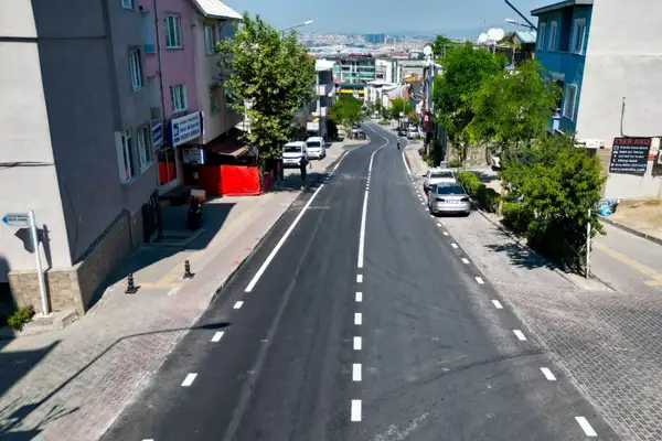Bursa’da Dumlupınar Caddesi yenilendi