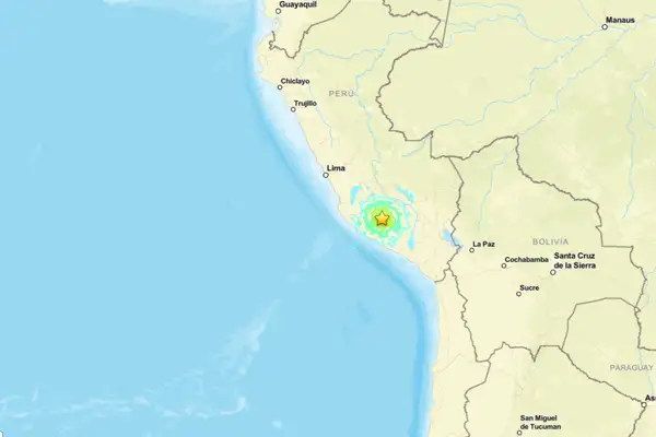Peru'da deprem