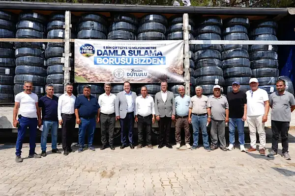 Manisa’da 1.159 çiftçiye 13,2 milyon liralık damla sulama desteği