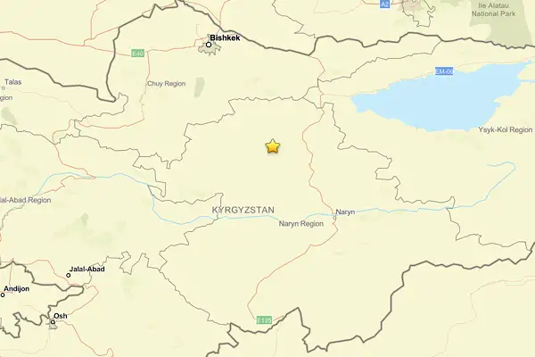 Kırgızistan’da deprem