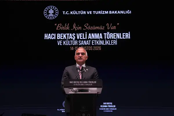 Kültür ve Turizm Bakanı Ersoy: İnsanlığa gereken reçete açık