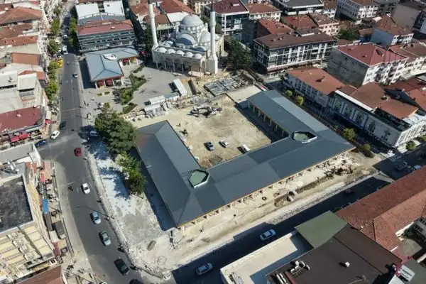 Cedidiye meydanı projesinde son dokunuşlar
