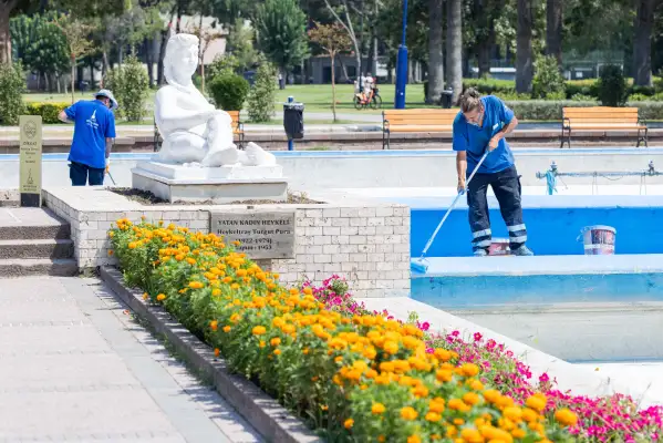 95. İzmir Enternasyonal Fuarı öncesi Kültürpark’ta hazırlıklar hızlandı