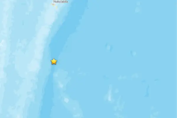 Tonga'da deprem