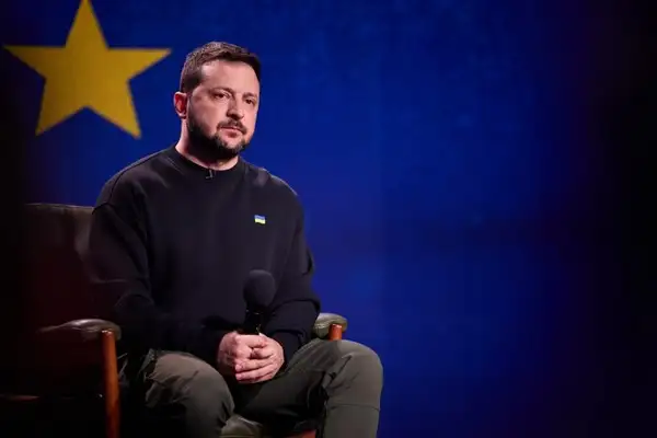 Zelenski, Ukrayna’nın bağımsızlığına adanan sergiyi ziyaret etti