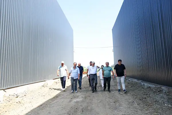Beltaş Sanayi Sitesi’nin 2. ve 3. etaplarında çalışmalar sürüyor