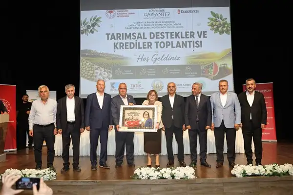 Gaziantep’te tarımsal destekler ve krediler toplantısı düzenlendi