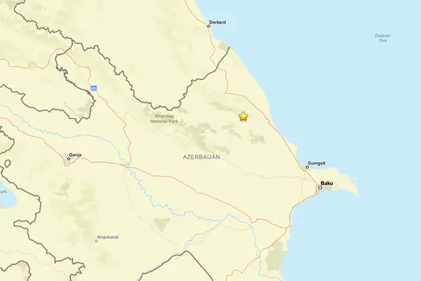 Azerbaycan’da deprem
