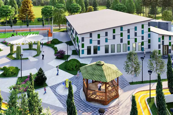 Çarmuzu-Kiltepe Spor Kompleksi'nde çalışmaların yüzde 90'ı tamamlandı