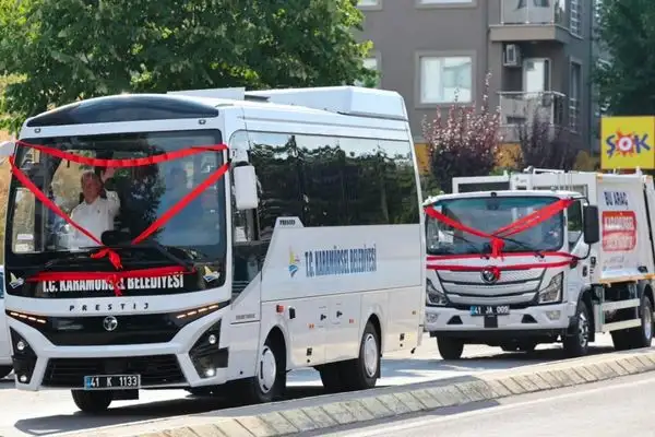Karamürsel Belediyesi araç filosunu güçlendirdi