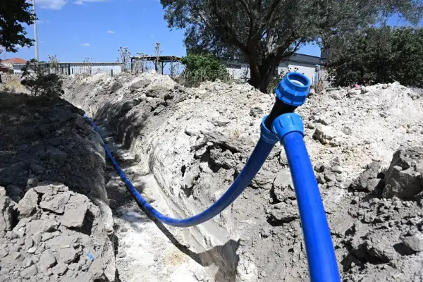 MASKİ’den Yunusemre Yağcılar Mahallesi’ne yeni içme suyu hattı