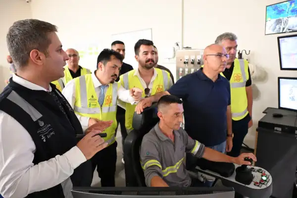 Giresun’daki atık yönetimi için İstanbul’daki tesis incelendi